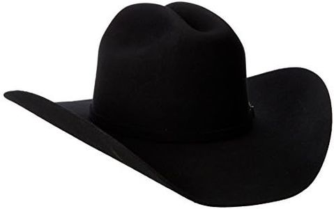 Justin Men's 3X Rodeo Hat, Black,7 1/2