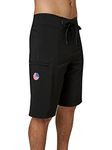 O'NEILL GI Jack 3 Hyperfreak Boardshorts 38 Black (SP9106044Q)