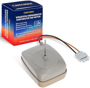 [Lifetime Exchange] WR60X10141 Refrigerator Evaporator Fan Motor Premium Replacement by Canamax - Compatible with GE Hotpoint Refrigerators - Replaces WR60X23584 AP5955766 PS10063450 WR60X10138