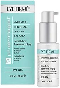 Pharmagel Eye Firme | Eye Gel for Natural Firming, Puffiness, and Wrinkles | Dark Circles Under Eye Treatment | Under Eye Bags Treatment - 1 fl. oz.