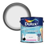 Dulux 500001 Easycare Bathroom Soft Sheen Emulsion Paint for Walls and Ceilings - Rock Salt 2. 5 litres