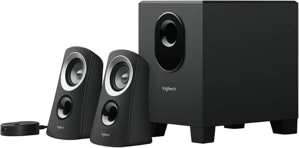 Logitech Z313 2.1 Speaker System – Subwoofer and Satellite Speakers