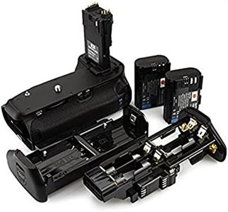 DSTE Replacement for Pro BG-E14 Vertical Battery Grip + 2X LP-E6 LP-E6N Compatible Canon EOS 70D 80D 90D SLR Digital Camera