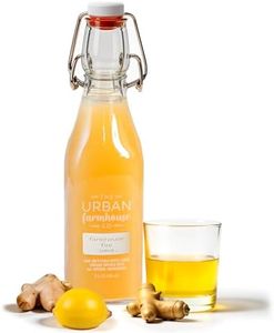 The Urban Farmhouse Co. Organic Vinegar Shrub – Farmhouse Fire, 9 oz Bottle – Small Batch Drinking Vinegar w/Apple Cider Vinegar, Savory – Cocktail Mixer, Gut Health Tonic, Wellness Gift