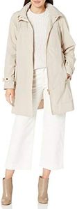 Calvin Klein Women's Packable Anorak, Buff, Medium