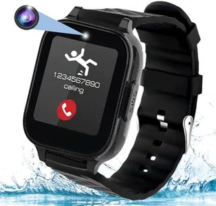 Elderly 4G GPS Smart Watch Waterproof Senior Real-Time Tracking Phone Video Call SOS Emergency Alarm Voice Message Geo-Fence Touch Screen Pedometer Anti-Lost Tracker Father Mother's Day North America