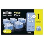 Braun CCR5+1 Clean & Renew Cleaning Cartridge, 6 Piece