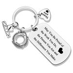 Jielahua Swim Team Gift Swim Key ring Swimming Lover Gift Swim Key ring for Men and Women Swimming Coach Gifts Inspirational Swim Gifts Retirement Birthday Christmas Graduation Gift