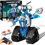 IKUPER STEM Robot Building Kit for Kids Boys Ages 8-12, Remote & App Controlled Toy Set, Coding and Programming Gifts for Christmas & Birthday( 369 Pieces )