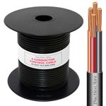 DuctlessAire - Premium 50' -14/4 AWG Mini Split Wire - Color Coded for Easy Installation - Ideal for HVAC Systems, Air Conditioners - Perfect for Indoor and Outdoor Use (50 feet)