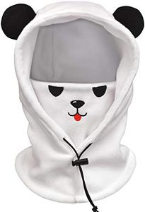 Kids Balaclava Ski Mask, Boys/Girls Washable Fleeces Winter Hat with Face Cover for Windproof,Panda,Small