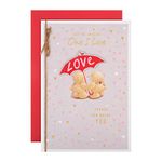 Hallmark Valentine's Card for One I Love - Forever Friends & Umbrella Design