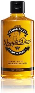 Dapper Dan Hair and Body Shampoo, with Vitamin B5, 1 x 300 ml