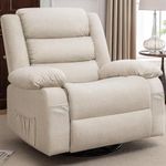 Korser Recliner Chair, Wide Rocker