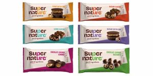 Supernature Variety Snack Box Chocolate Gift Gluten Free & Dairy Free - Vegan & Pure Healthy Snacks - Pure Ingredients Cocoa Butter, Cocoa Powder, Coconut Sugar - High in Plant Fibre (12 x 40g)