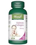 VORST Salmon Collagen 200mg plus Vitamin C 90 Capsules | Type 1 & Type 3 Supplement for Anti Aging, Dull Skin, Hair, Nails, Joints, Bones | Includes 40mg of Vitamin C | 1 Bottle