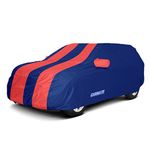 CARMATE Passion Customized Car Body Cover for Car Cover - Red