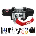 Warn Industries 101025 VRX 25 Powersports Winch with Steel Rope