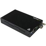 StarTech.com Singlemode (SM) LC Fiber Media Converter for 1Gbe Network - 20km - Gigabit Ethernet - 1310nm - with SFP Transceiver (ET91000SM20)