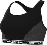 Nike Women's W Nk Df Swsh Logo Bra Intimate Bra