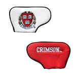 Team Golf NCAA Golf Club Blade Putter Headcover, Fits Most Blade Putters, Scotty Cameron, Taylormade, Odyssey, Titleist, Ping, Callaway, Harvard Crimson