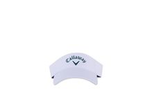 Callaway Unisex's Golf Mens Liquid Metal Visor Collection Headwear Cap, White/Evergreen, One Size