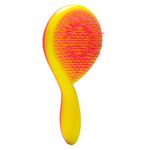 Michel Mercier Detangling Hair Brush - Girlie Hairbrush for Kids - Specially Designed for Young Hand - Yellow (Fine Hair)