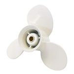 COP Boat Aluminum Propeller for Yamaha 9.9HP 15HP Outboard Propeller Motor Outboard Prop Parts (D:9 1/4" P:10")