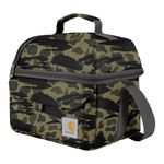 Carhartt Insulated 12 Can Two Compartment Lunch Cooler Blind Duck Camo OS