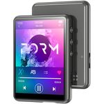 64GB MP3 Player with Bluetooth 5.3 - MECHEN Portable Lossless Sound Music Player with HD Speaker，2.4" Touch Screen Voice Recorder，FM Radio，E-Book，Support 128GB TF Card