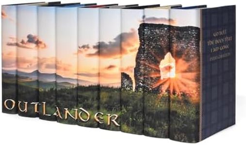 Juniper Books' Outlander Book Set with Collectible Jackets Made for Diana Gabaldon's Complete Outlander Book Series