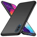 KRL Mobile Back Cover Case for Samsung Galaxy A50 I A50S, Sm-A505F/Ds, Sm-A505Fn/Ds, Sm-A505Gn/Ds (Silicone Case|CameraProtection|Black RL-1008)