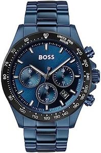 Hugo Boss Hero IP Blue Steel Blue Dial Men's Watch
