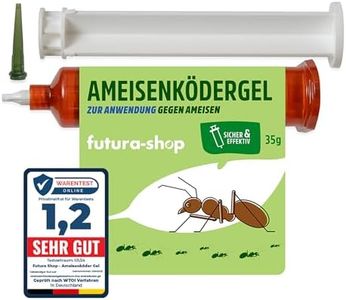 Futura-Shop Ameisenköder Gel 35 g – Ameisengel zur Ameisenbekämpfung im Innen- & Außenbereich – Ameisengift mit starkem Lockstoff & schneller Nestwirkung – Ameisenmittel mit gezielter Ausbringung