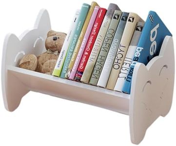 Quixotical Libreria per Bambini, Piccola Libreria da Tavolo per Bambini, Mini Libreria Semplice, Piccola Scrivania, per Libri per la Camera dei Bambini