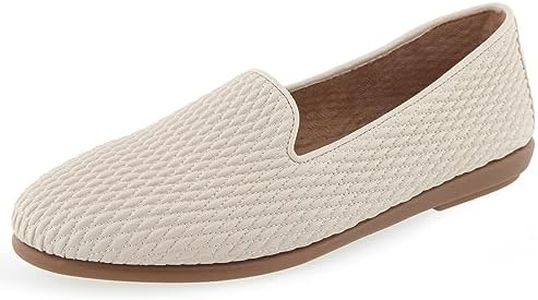 Aerosoles Women's Betunia Slip-on Loafer, Eggnog Mini Diamond Quilted Pu, 6.5 US
