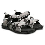 Adidas Men Synthetic NU GLADI M, Outdoor Sandal, CBLACK/DOVGRY/BLIBLU, UK-10