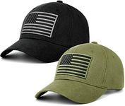 LCZTN 2 Pack American Flag Baseball