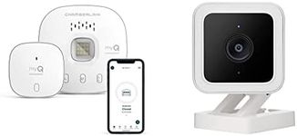 Chamberlain MYQ-G0401 Smart Garage Hub and Contro + Wyze Cam v3 (Color Night Vision) Wired 1080p Video Camera