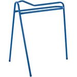 Perry Equestrian Unisex's 539-0000BL No.539 Collapsible/Portable Saddle Stand, Blue, one size