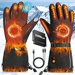 Heated Gloves for Men Women, Rechar