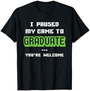 Funny Gamer Graduate Graduation T-Shirt