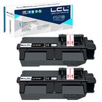 LCL Compatible Toner Cartridge TK1160 TK-1160 1T02RY0NL0 (2 Black) Replacement for Kyocera Ecosys P2040DN Ecosys P2040DW Ecosys P2040