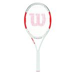 Wilson Tennis Racket, Six.One Lite 102, Unisex, Intermediate Players, Grip Size L2, Red/Grey, WRT73660U2