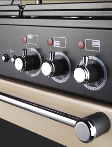 Rangemaster Cream Range Cooker – Dual Fuel, Classic Design