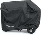 Staveley LARGE Mobility Scooter Cover | Waterproof and Heavy Duty for Outdoor Storage of Scooters Black