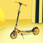 SPEEDFOX Kick Scooter for Kids & Adults with 7" eva Wheel max Weight Capacity 120kgs Adult Scooter (Black, Pack of 1)