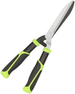 YRTSH Hedge Clippers, Hedge Shears for Trimming Borders, Hedge Trimmer with Low-Friction Sharp Enough Blade, Garden Shears Gardening Tools with Soft Rubber Grip Bush Cutters Effortless Pruning 19 Inch