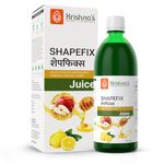 KRISHNA'S HERBAL & AYURVEDA Herbal Shapefix Juice With Natural Herbs, Helps In Weight Management, No Added Artificial Colors Or Flavours, Gluten Free - 1 Ltr (Pack Of 1)