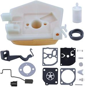 Mtanlo Air Filter Fuel Filter Carburetor Gasket Repair Kit For Husqvarna55 51 503608401, Throttle Rod, Choke Rod, Fuel Filter, Fuel Line, Air Filter, Carburetor Gasket, Carburetor Repair Kit